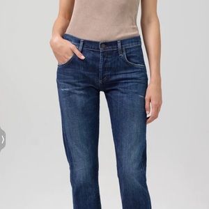 Anthropologie NWT CoH, CITIZENS of HUMANITY “Emerson” Slim Boyfriend SZ 26